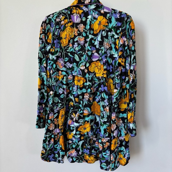 Alexandra Farmer for Anthropologie Floral Pajama Set Size M - Picture 6 of 10